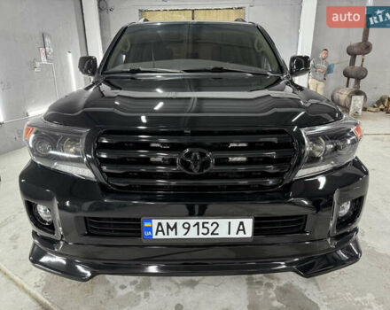 Черный Тойота Ленд Крузер, объемом двигателя 4.46 л и пробегом 155 тыс. км за 25500 $, фото 9 на Automoto.ua