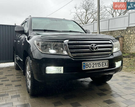 Черный Тойота Ленд Крузер, объемом двигателя 4.46 л и пробегом 284 тыс. км за 25999 $, фото 8 на Automoto.ua