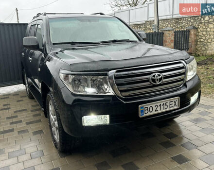 Черный Тойота Ленд Крузер, объемом двигателя 4.46 л и пробегом 284 тыс. км за 25999 $, фото 9 на Automoto.ua