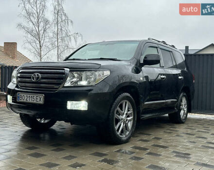 Черный Тойота Ленд Крузер, объемом двигателя 4.46 л и пробегом 284 тыс. км за 25999 $, фото 5 на Automoto.ua