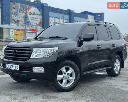 Черный Тойота Ленд Крузер, объемом двигателя 4.5 л и пробегом 335 тыс. км за 23500 $, фото 13 на Automoto.ua