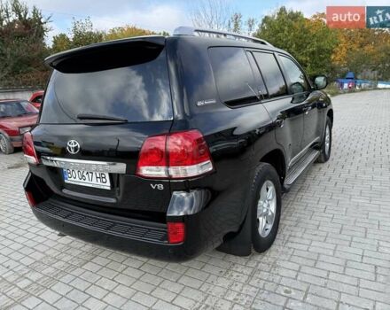 Черный Тойота Ленд Крузер, объемом двигателя 4.5 л и пробегом 327 тыс. км за 28500 $, фото 6 на Automoto.ua