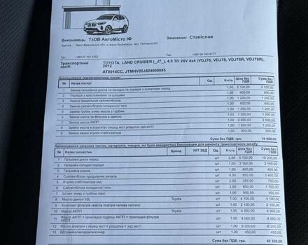Черный Тойота Ленд Крузер, объемом двигателя 4.5 л и пробегом 174 тыс. км за 35500 $, фото 21 на Automoto.ua