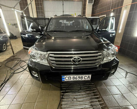 Черный Тойота Ленд Крузер, объемом двигателя 4.46 л и пробегом 140 тыс. км за 41000 $, фото 9 на Automoto.ua