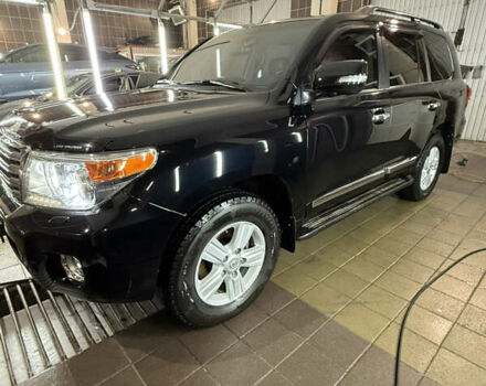 Черный Тойота Ленд Крузер, объемом двигателя 4.46 л и пробегом 140 тыс. км за 41000 $, фото 1 на Automoto.ua