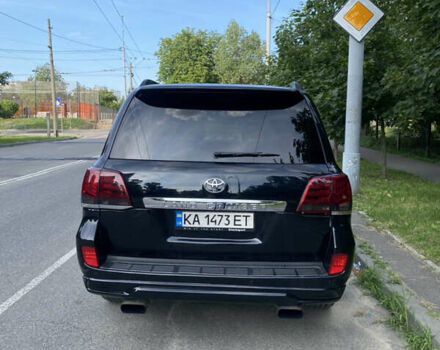 Черный Тойота Ленд Крузер, объемом двигателя 4.5 л и пробегом 200 тыс. км за 27000 $, фото 3 на Automoto.ua