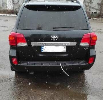 Черный Тойота Ленд Крузер, объемом двигателя 4.5 л и пробегом 212 тыс. км за 42000 $, фото 5 на Automoto.ua