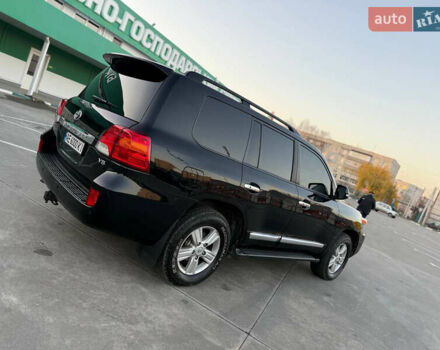 Черный Тойота Ленд Крузер, объемом двигателя 4.46 л и пробегом 256 тыс. км за 27500 $, фото 4 на Automoto.ua