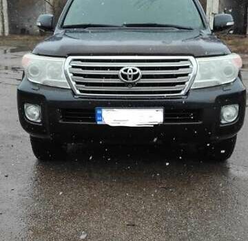 Черный Тойота Ленд Крузер, объемом двигателя 4.5 л и пробегом 212 тыс. км за 42000 $, фото 2 на Automoto.ua