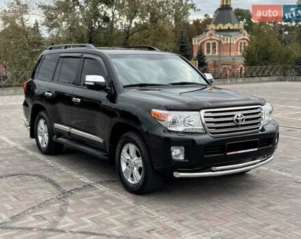 Черный Тойота Ленд Крузер, объемом двигателя 4.5 л и пробегом 130 тыс. км за 50000 $, фото 1 на Automoto.ua