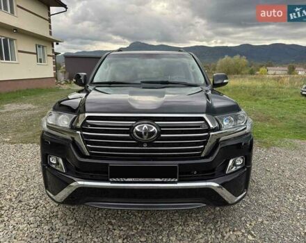 Черный Тойота Ленд Крузер, объемом двигателя 4.46 л и пробегом 200 тыс. км за 36500 $, фото 1 на Automoto.ua