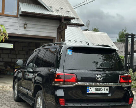 Черный Тойота Ленд Крузер, объемом двигателя 4.5 л и пробегом 230 тыс. км за 39500 $, фото 4 на Automoto.ua