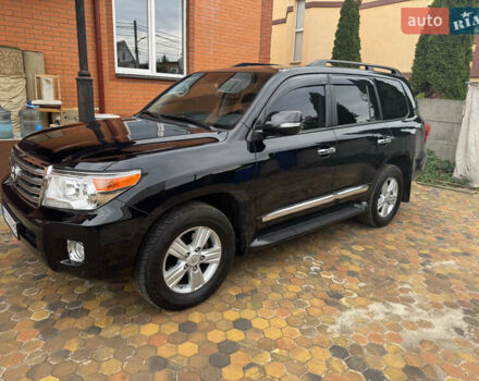 Черный Тойота Ленд Крузер, объемом двигателя 4.5 л и пробегом 117 тыс. км за 45000 $, фото 1 на Automoto.ua