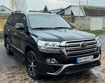 Черный Тойота Ленд Крузер, объемом двигателя 4.46 л и пробегом 112 тыс. км за 57000 $, фото 1 на Automoto.ua