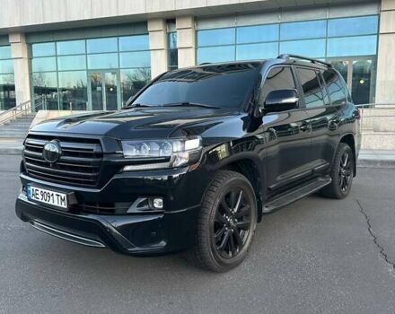 Черный Тойота Ленд Крузер, объемом двигателя 4.5 л и пробегом 186 тыс. км за 46000 $, фото 3 на Automoto.ua