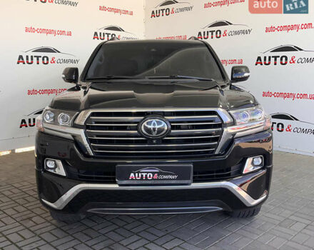 Черный Тойота Ленд Крузер, объемом двигателя 4.46 л и пробегом 184 тыс. км за 49950 $, фото 1 на Automoto.ua