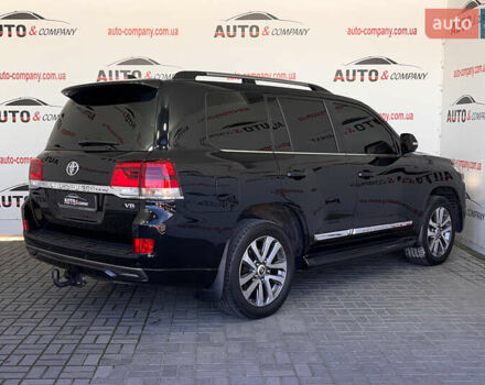 Черный Тойота Ленд Крузер, объемом двигателя 4.46 л и пробегом 184 тыс. км за 49950 $, фото 2 на Automoto.ua