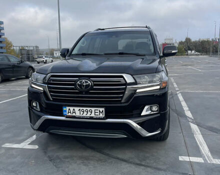 Черный Тойота Ленд Крузер, объемом двигателя 4.46 л и пробегом 186 тыс. км за 49500 $, фото 1 на Automoto.ua