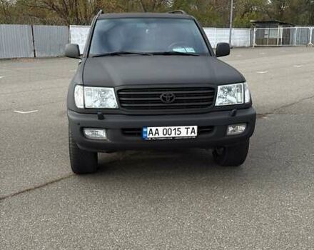 Черный Тойота Ленд Крузер, объемом двигателя 4.7 л и пробегом 470 тыс. км за 14500 $, фото 1 на Automoto.ua