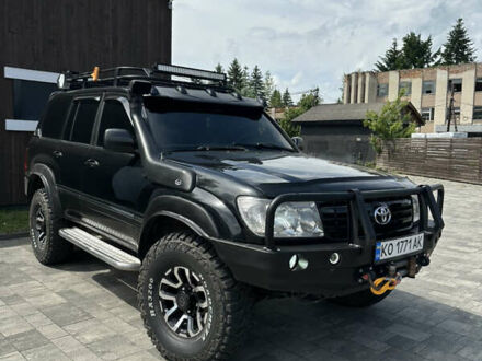 Тойота Ленд Крузер 2001 в Тячеве на Automoto.ua Черный Тойота Ленд Крузер, объемом двигателя 4.66 л и пробегом 400 тыс. км за 18200 $, фото 1 на Automoto.ua