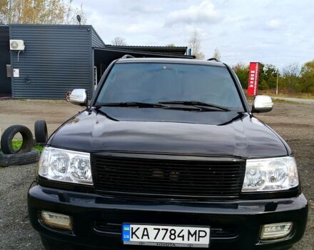 Черный Тойота Ленд Крузер, объемом двигателя 4.7 л и пробегом 493 тыс. км за 14000 $, фото 1 на Automoto.ua