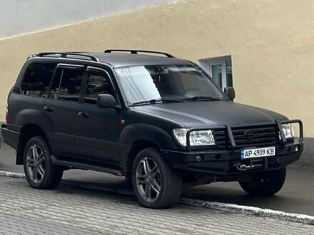 Тойота Ленд Крузер 2002 в Запорожье на Automoto.ua Черный Тойота Ленд Крузер, объемом двигателя 4.7 л и пробегом 331 тыс. км за 15200 $, фото 1 на Automoto.ua
