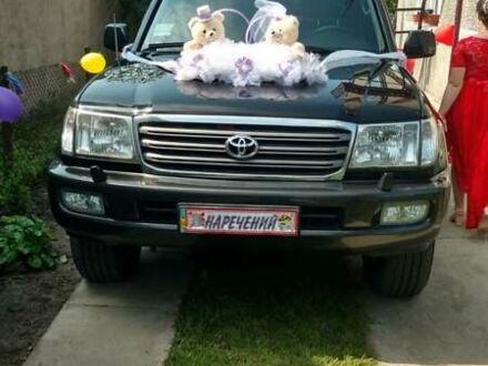 Черный Тойота Ленд Крузер, объемом двигателя 4.7 л и пробегом 255 тыс. км за 16526 $, фото 1 на Automoto.ua