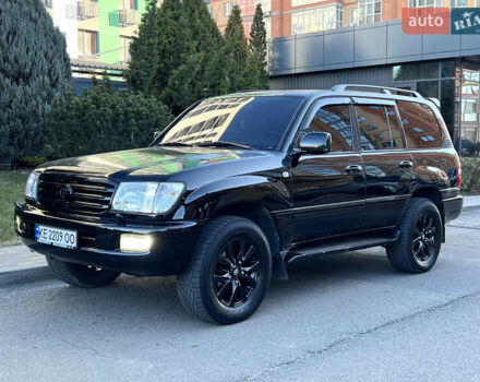 Черный Тойота Ленд Крузер, объемом двигателя 4.66 л и пробегом 398 тыс. км за 16500 $, фото 1 на Automoto.ua