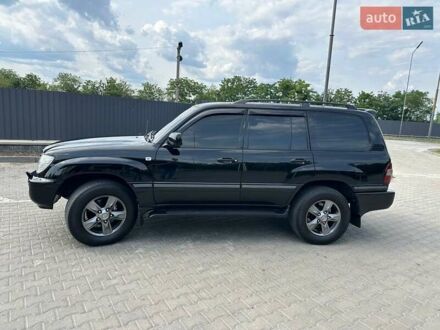 Черный Тойота Ленд Крузер, объемом двигателя 4.7 л и пробегом 286 тыс. км за 16000 $, фото 1 на Automoto.ua