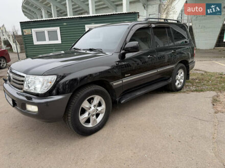 Черный Тойота Ленд Крузер, объемом двигателя 4.7 л и пробегом 298 тыс. км за 16900 $, фото 1 на Automoto.ua
