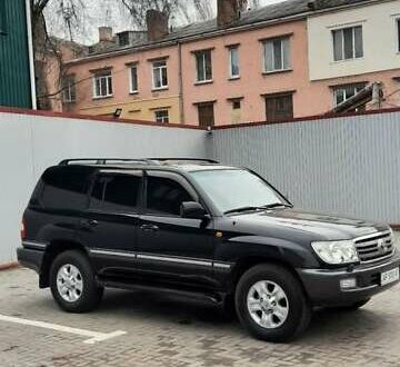 Тойота Ленд Крузер 2007 в Запорожье на Automoto.ua Черный Тойота Ленд Крузер, объемом двигателя 4.7 л и пробегом 229 тыс. км за 17500 $, фото 1 на Automoto.ua
