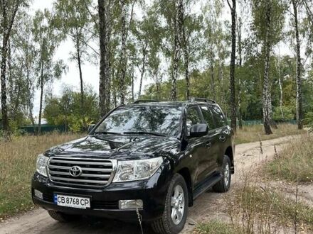Черный Тойота Ленд Крузер, объемом двигателя 4.5 л и пробегом 208 тыс. км за 25000 $, фото 1 на Automoto.ua