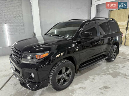 Черный Тойота Ленд Крузер, объемом двигателя 4.46 л и пробегом 155 тыс. км за 25500 $, фото 1 на Automoto.ua
