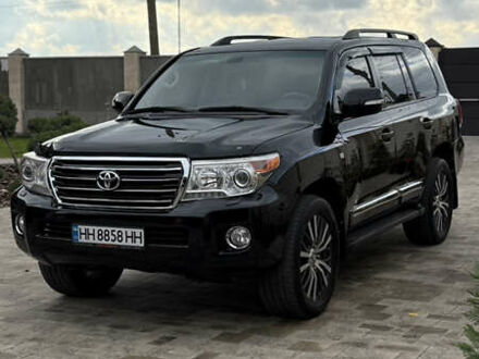 Черный Тойота Ленд Крузер, объемом двигателя 4.46 л и пробегом 264 тыс. км за 29000 $, фото 1 на Automoto.ua