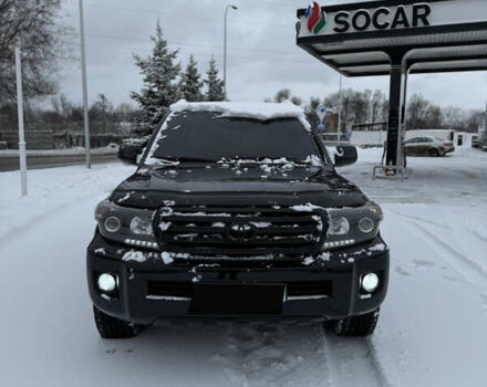 Черный Тойота Ленд Крузер, объемом двигателя 4.46 л и пробегом 282 тыс. км за 23900 $, фото 1 на Automoto.ua