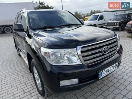 Черный Тойота Ленд Крузер, объемом двигателя 4.5 л и пробегом 327 тыс. км за 28500 $, фото 1 на Automoto.ua