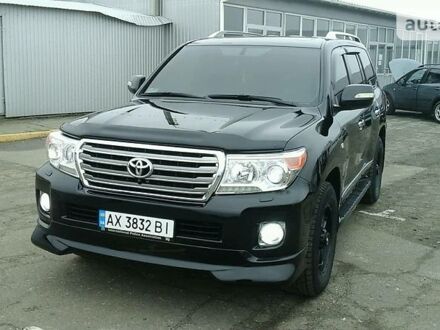 Черный Тойота Ленд Крузер, объемом двигателя 4 л и пробегом 165 тыс. км за 28000 $, фото 1 на Automoto.ua