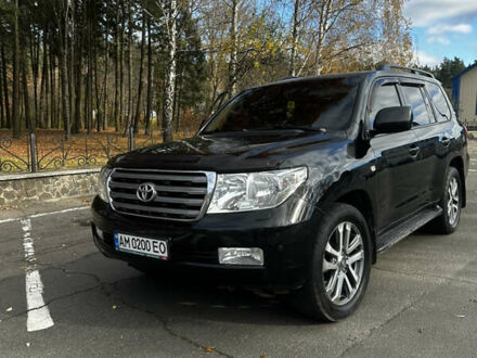 Черный Тойота Ленд Крузер, объемом двигателя 4.46 л и пробегом 390 тыс. км за 25999 $, фото 1 на Automoto.ua