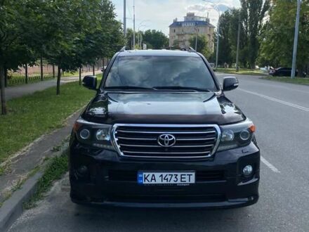 Черный Тойота Ленд Крузер, объемом двигателя 4.5 л и пробегом 200 тыс. км за 27000 $, фото 1 на Automoto.ua