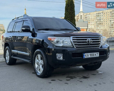 Черный Тойота Ленд Крузер, объемом двигателя 4.5 л и пробегом 252 тыс. км за 33000 $, фото 1 на Automoto.ua