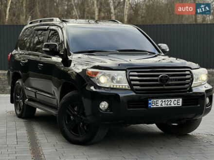 Черный Тойота Ленд Крузер, объемом двигателя 4.46 л и пробегом 285 тыс. км за 27800 $, фото 1 на Automoto.ua