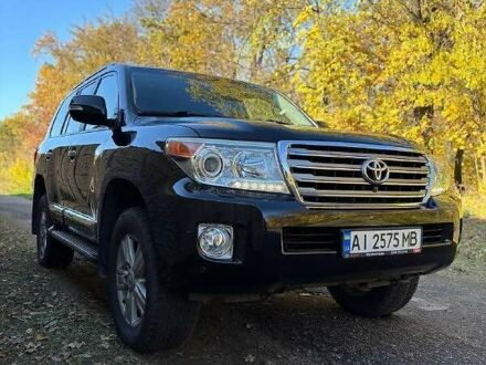 Черный Тойота Ленд Крузер, объемом двигателя 4.46 л и пробегом 129 тыс. км за 41000 $, фото 1 на Automoto.ua