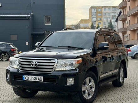 Черный Тойота Ленд Крузер, объемом двигателя 4.5 л и пробегом 274 тыс. км за 31500 $, фото 1 на Automoto.ua