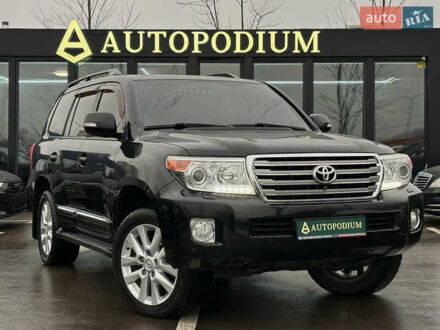 Черный Тойота Ленд Крузер, объемом двигателя 4.46 л и пробегом 224 тыс. км за 34900 $, фото 1 на Automoto.ua