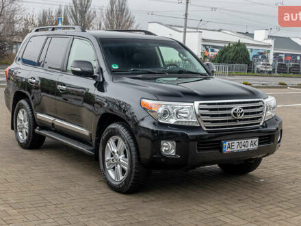 Черный Тойота Ленд Крузер, объемом двигателя 4.46 л и пробегом 93 тыс. км за 40000 $, фото 1 на Automoto.ua