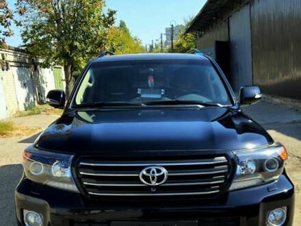 Черный Тойота Ленд Крузер, объемом двигателя 4.5 л и пробегом 175 тыс. км за 39000 $, фото 1 на Automoto.ua
