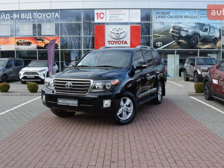 Черный Тойота Ленд Крузер, объемом двигателя 4.46 л и пробегом 155 тыс. км за 37600 $, фото 1 на Automoto.ua
