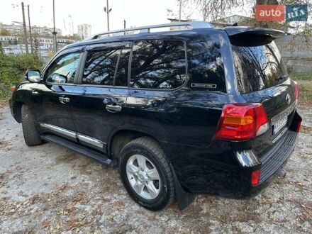 Черный Тойота Ленд Крузер, объемом двигателя 4.5 л и пробегом 203 тыс. км за 35500 $, фото 1 на Automoto.ua