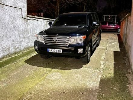Черный Тойота Ленд Крузер, объемом двигателя 4.5 л и пробегом 107 тыс. км за 43000 $, фото 1 на Automoto.ua