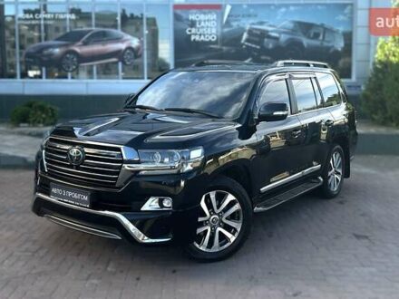 Черный Тойота Ленд Крузер, объемом двигателя 4.46 л и пробегом 352 тыс. км за 45100 $, фото 1 на Automoto.ua